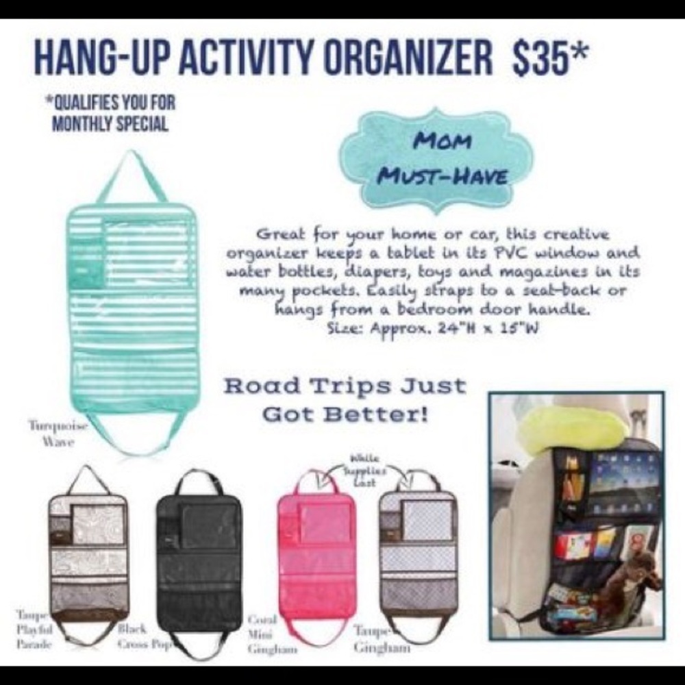 Hang-Up Activity Organizer